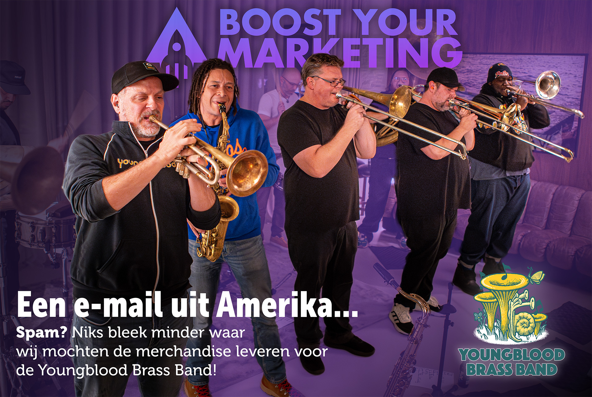 youngblood brass band x boost your marketing 2025.4.2