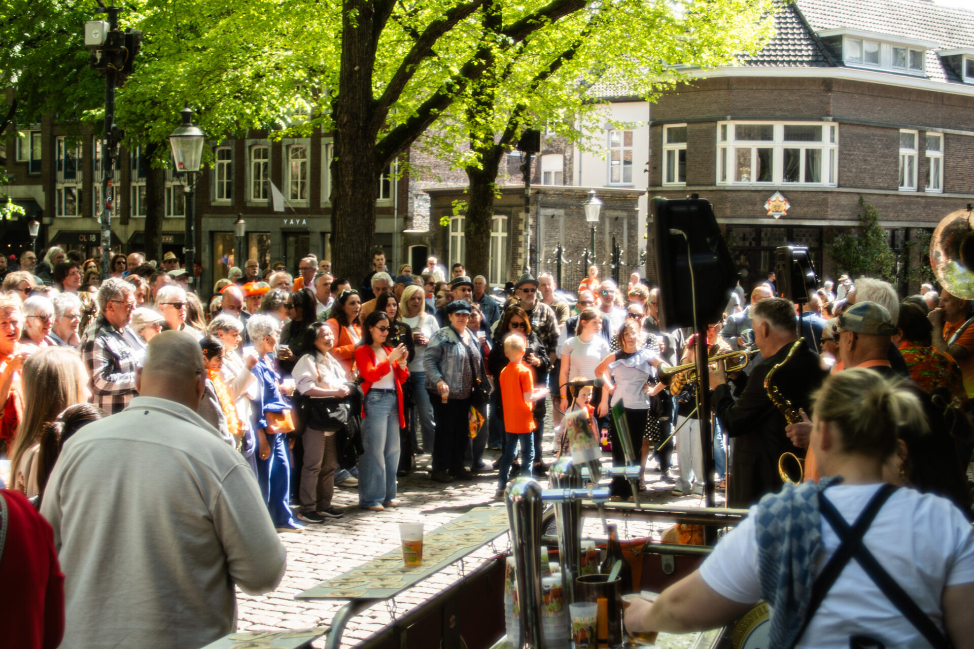 Liveoptreden tijdens JekerJazz in Maastricht